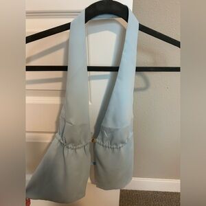 Kookai Light Blue Crop Top